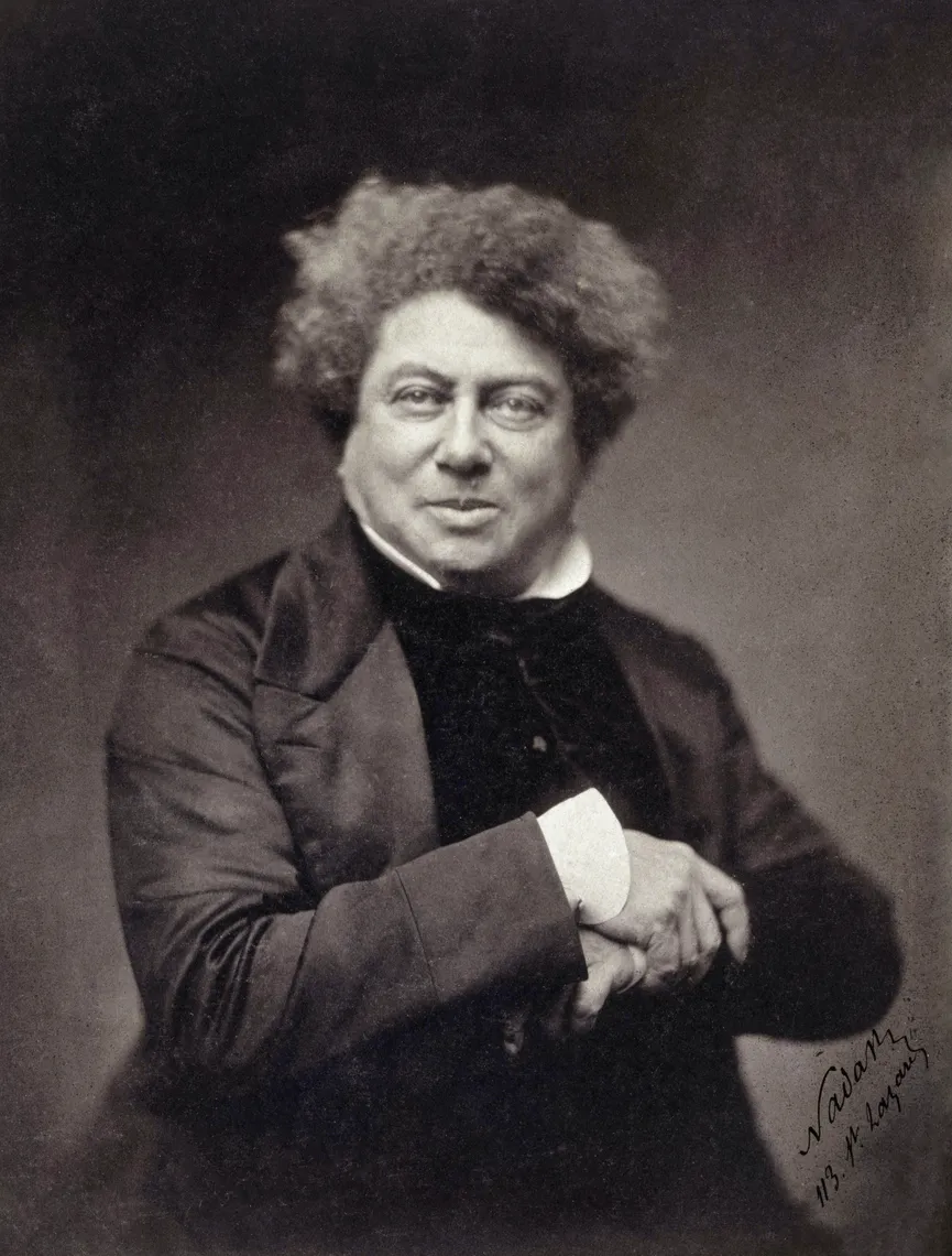 Alexander Dumas père par nadar