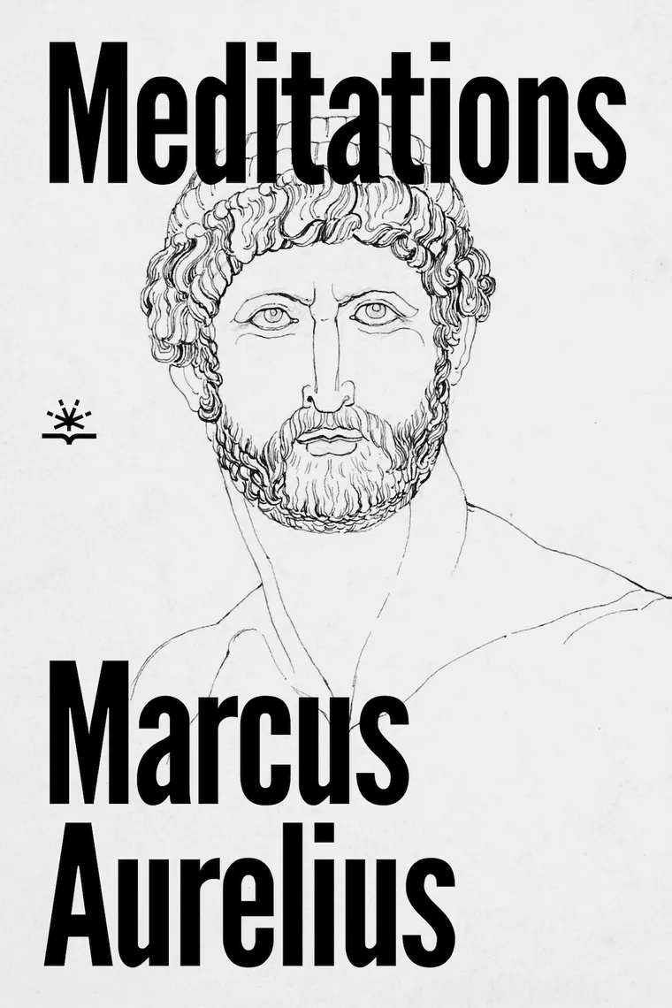 Meditations Marcus Aurelius Book cover