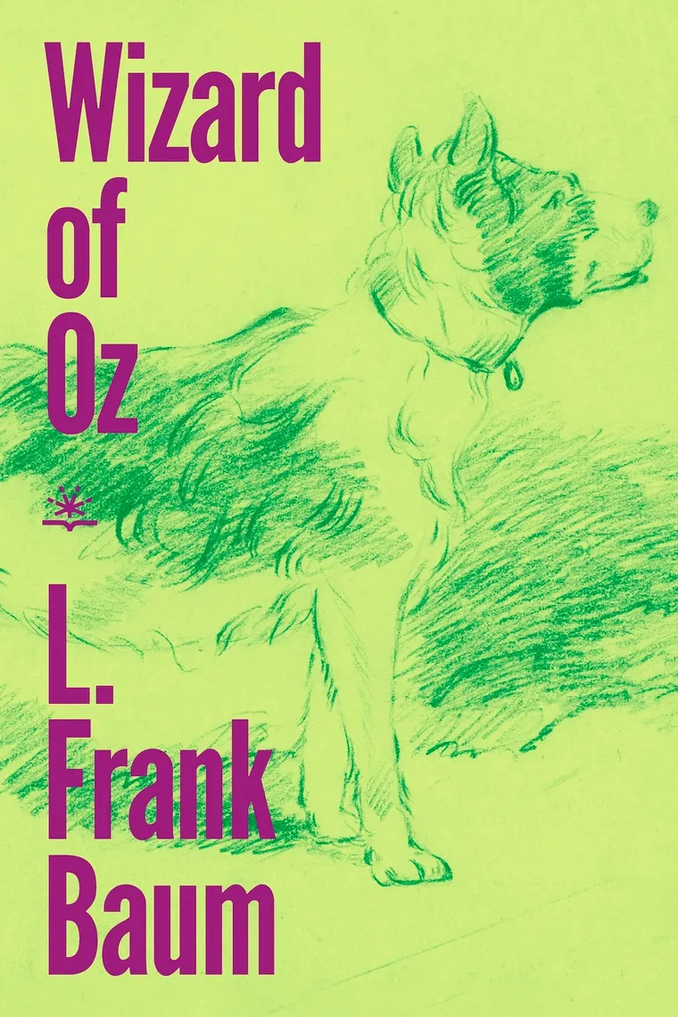 Wizard of oz book cover