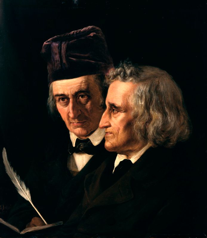 Jacob and Wilhelm Grimm Portrait